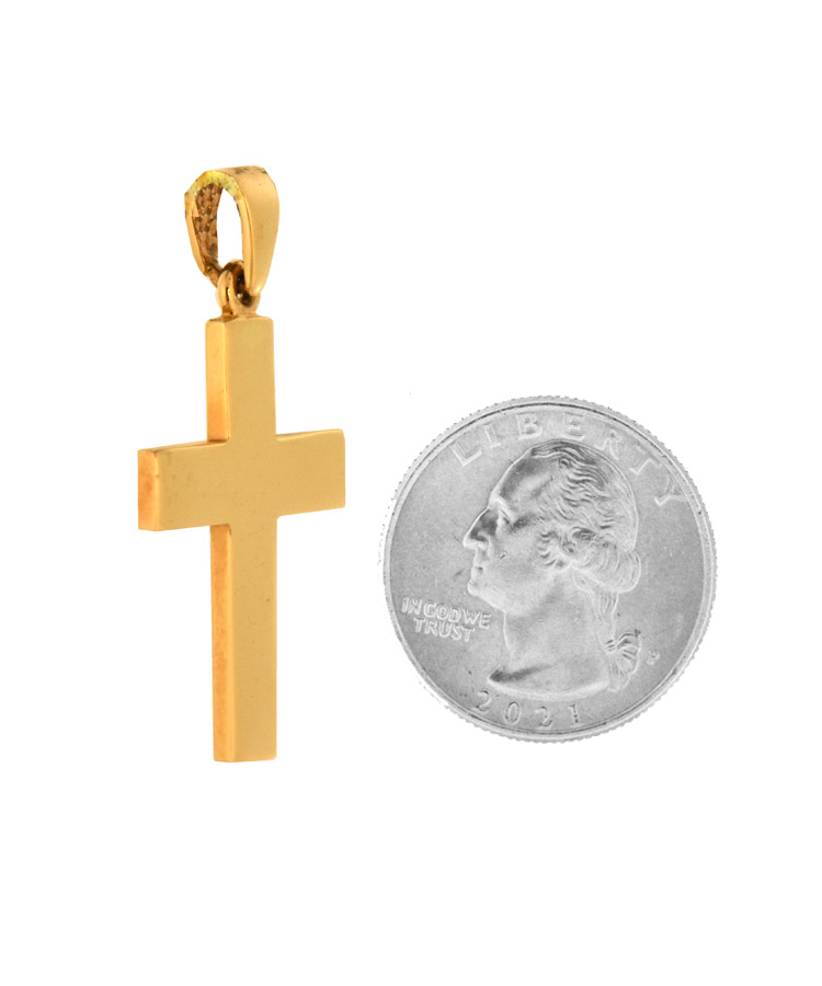925 silver Italian cross necklace – Shop on Carroll Online