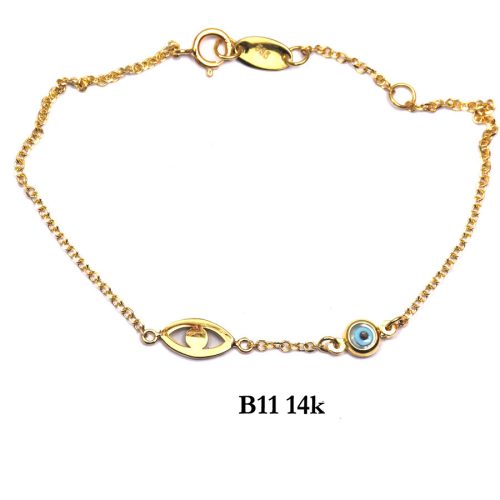 Gold Bracelet B11 14k 1