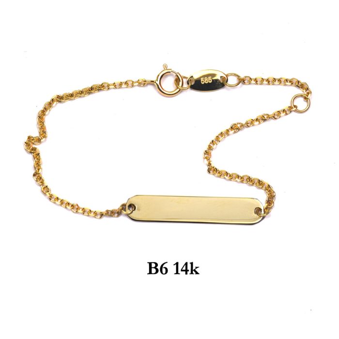 Gold Bracelet B6 14k 1