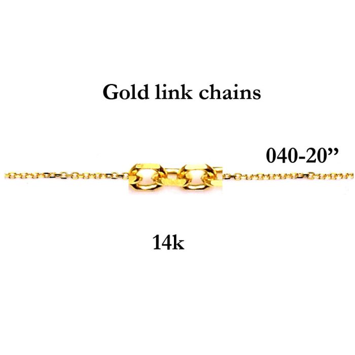 Gold Chain 040 20 1