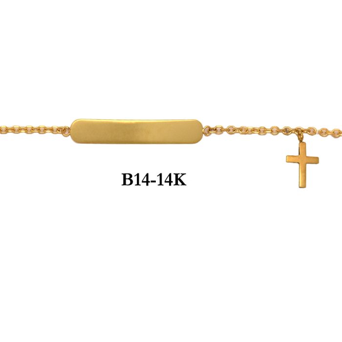 Gold Bracelet B14 14K 1