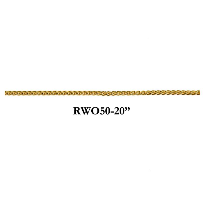 Gold Chain RW050 20 1